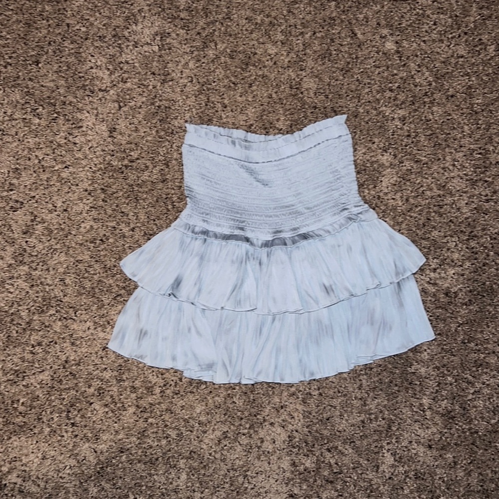 Frilly ruffle skirt supper cute size small